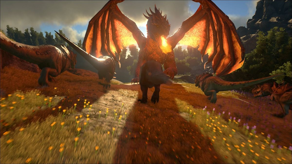 Ark Survival Evolved announcement trailer reveals rideable dinosaurs