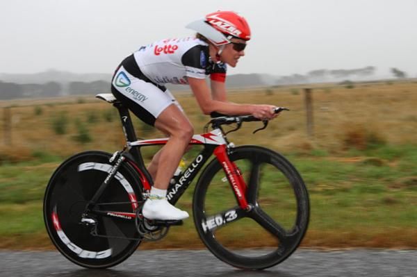 Vicki Whitelaw (Lotto Ladies Team) was fifth