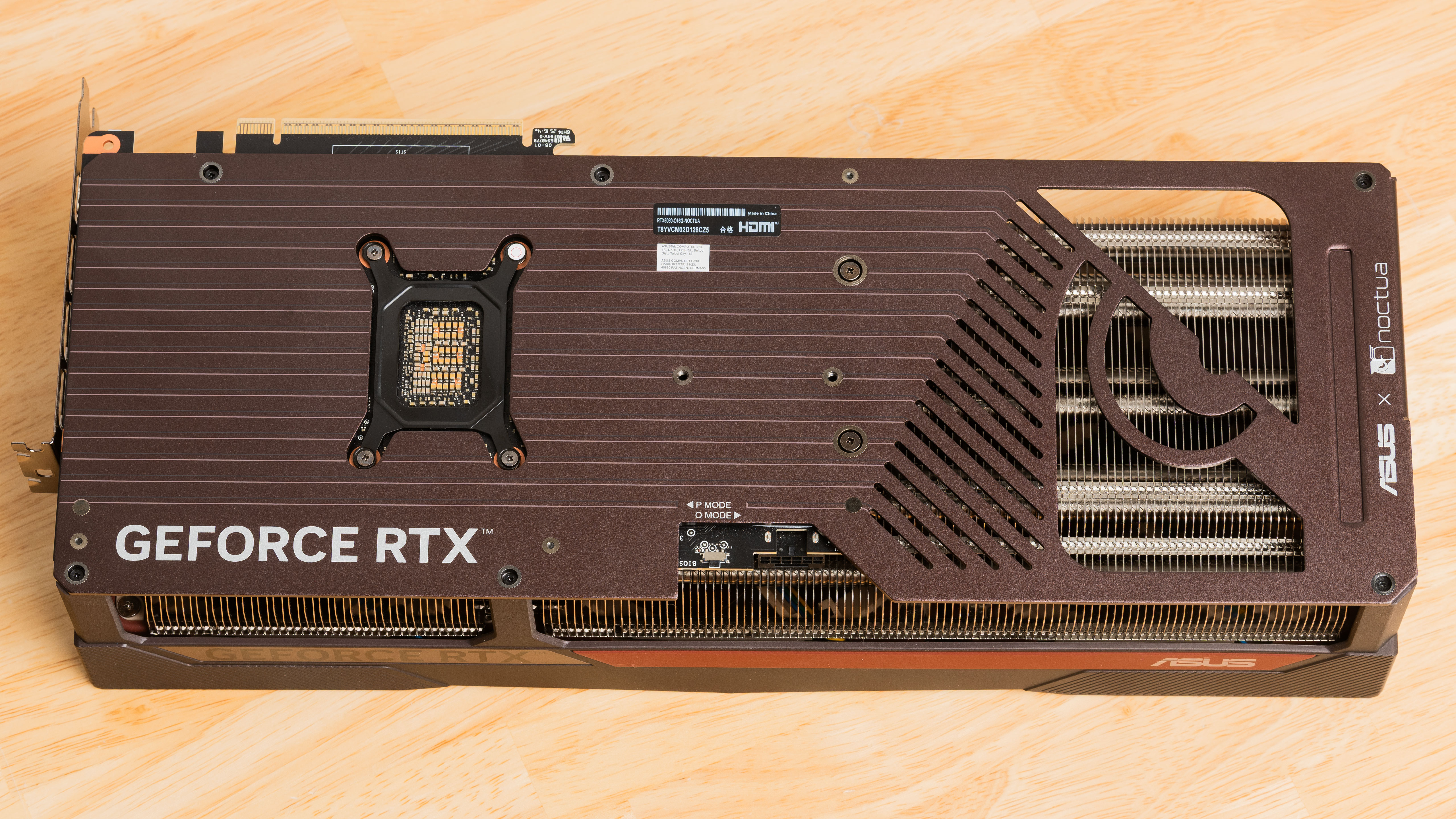 إصدار ASUS GeForce RTX 5080 Noctua