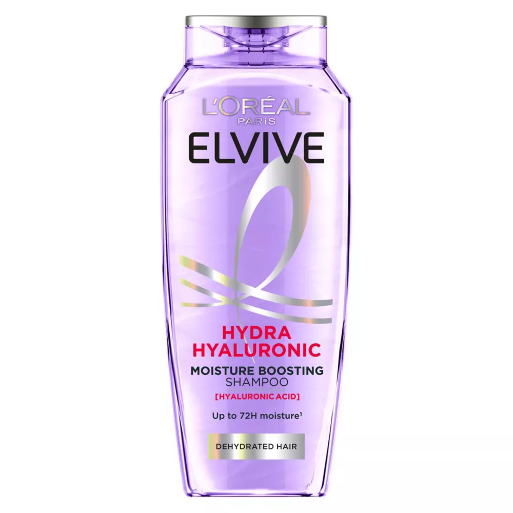 L'Oréal Paris Elvive Hydra Hyaluronic Moisture Boosting Shampoo, for dry and dehydrated hair, 400 ml
