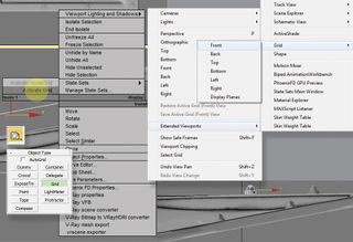 Create a new UCS Grid helper to copy objects along angled lines