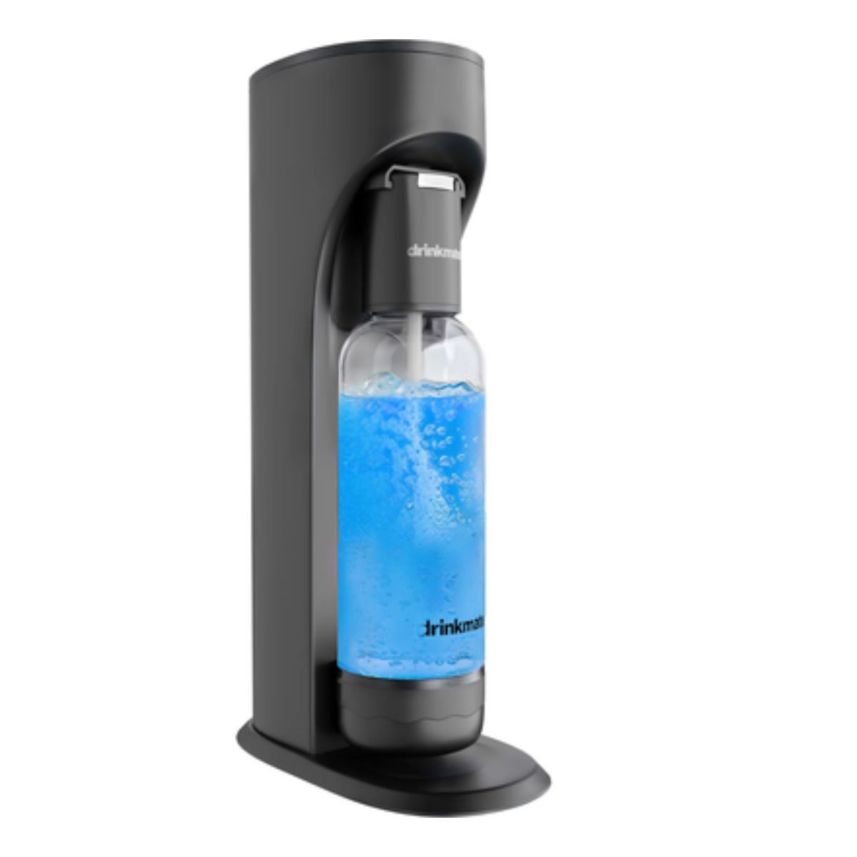 Drinkmate Omnifizz Carbonator Matte Black with 2 CO2 Cylinders