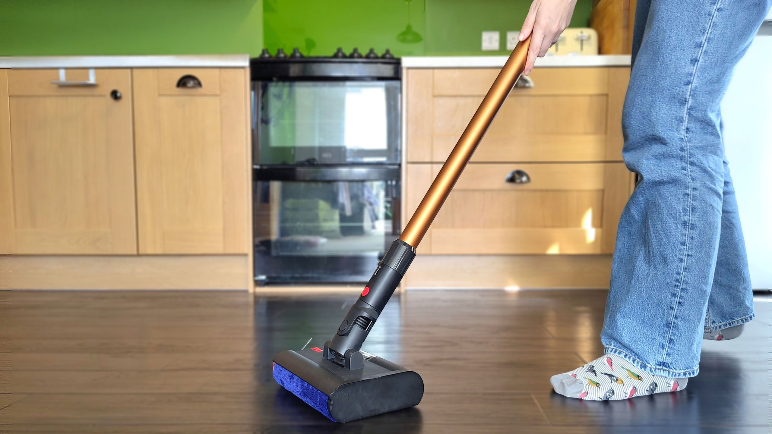 Dyson’s latest floor cleaner is a super-slim electric mop that got my hard floors sparkling in minutes