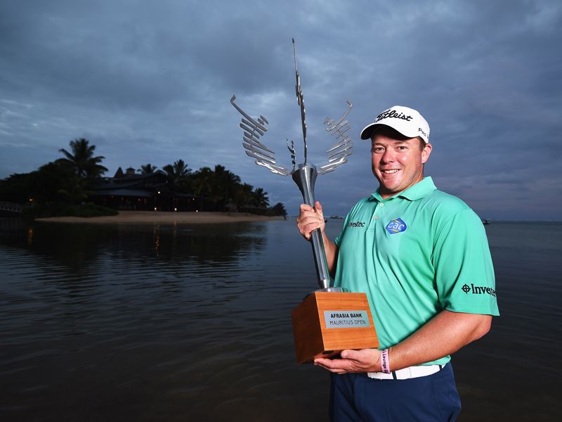 George Coetzee won the 2015 Mauritius Open at Heritage GC