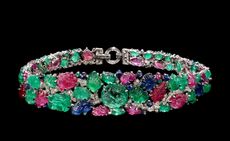 colourful Cariter tiara