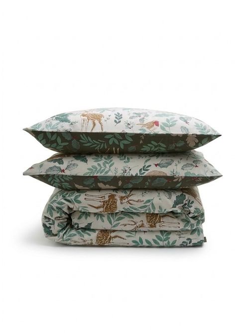Natures Nest Duvet Cover and Pillowcase Set