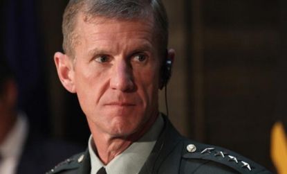 Commander General Stanley McChrystal.