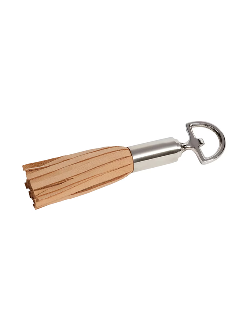 Royal Leather Tassel Bottle Opener
