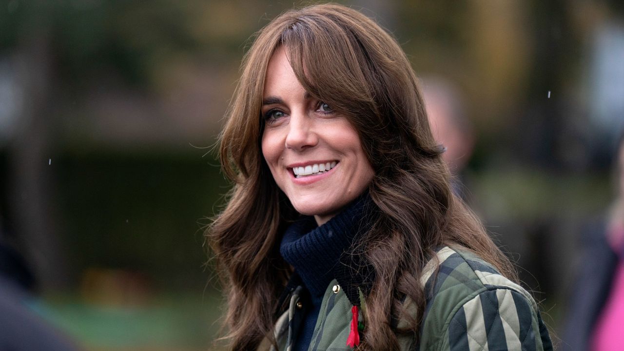 Kate Middleton with bangs