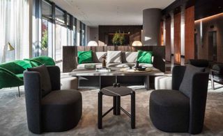 A lounge area in Hotel Viu — Milan
