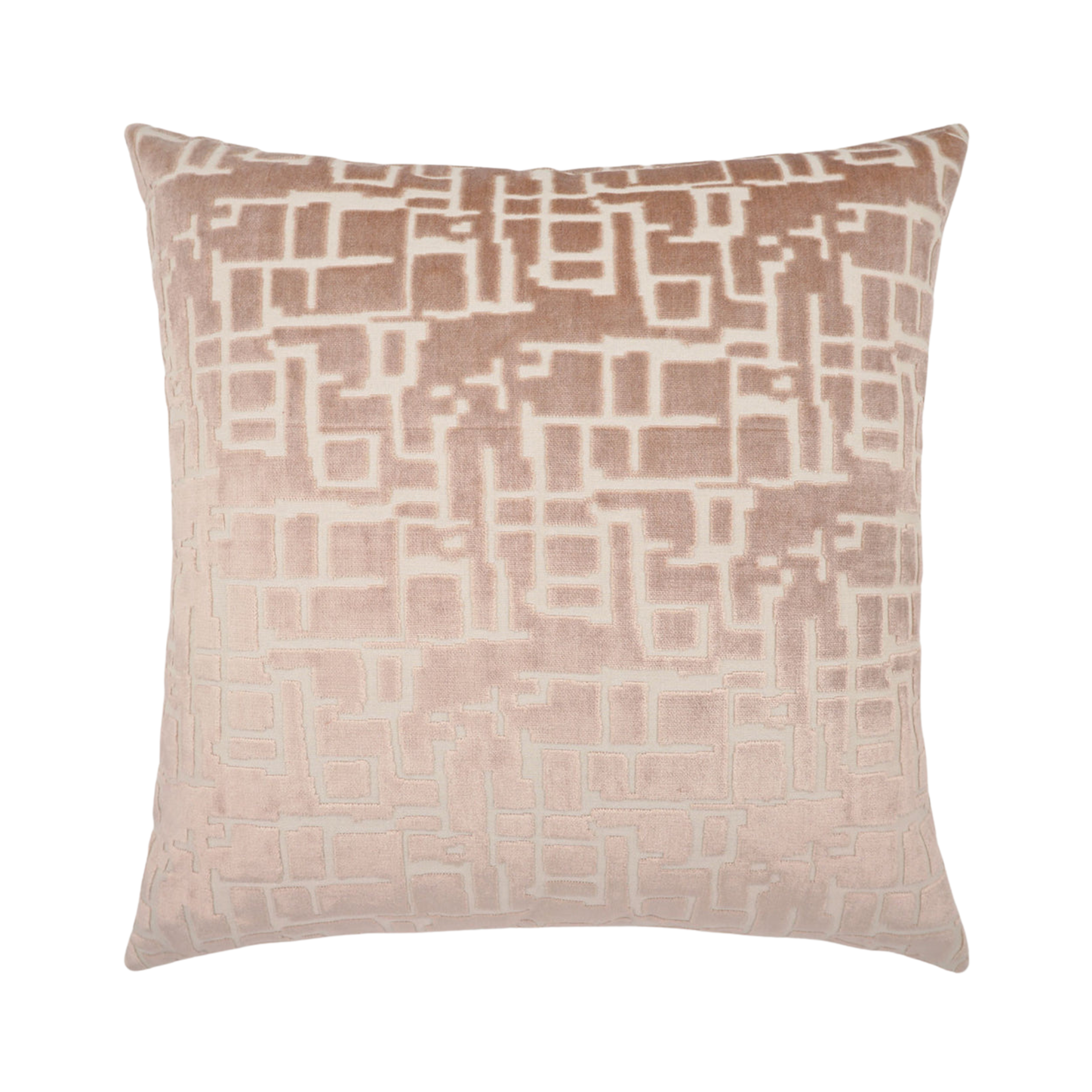 a velvet pink pillow