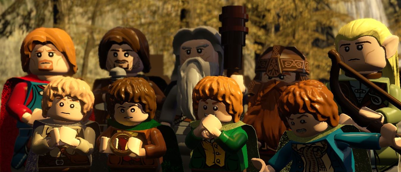Lego Lord of the Rings, the open world where you could simply walk into