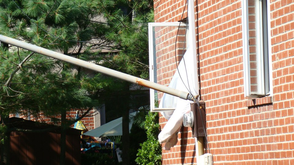 New York, tornado damage