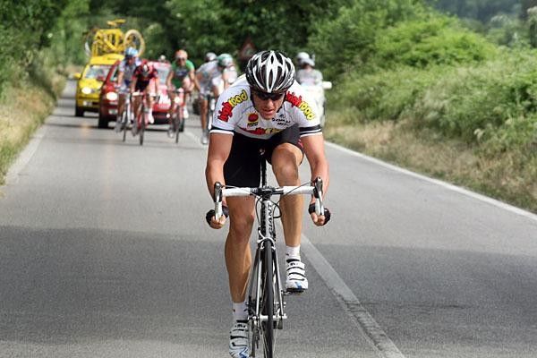 At the Giro d'Italia in May Adam Hansen