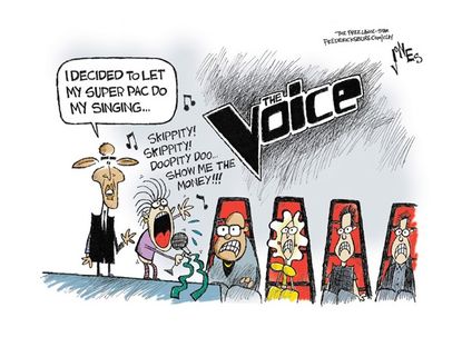 Obama loses his voice