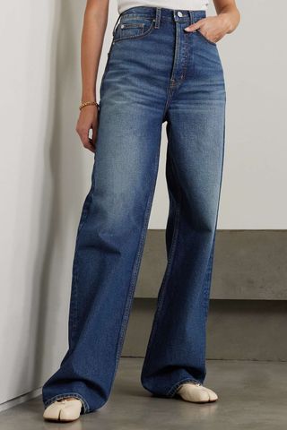 Frame + Net Sustain the 1978 High-Rise Straight-Leg Jeans