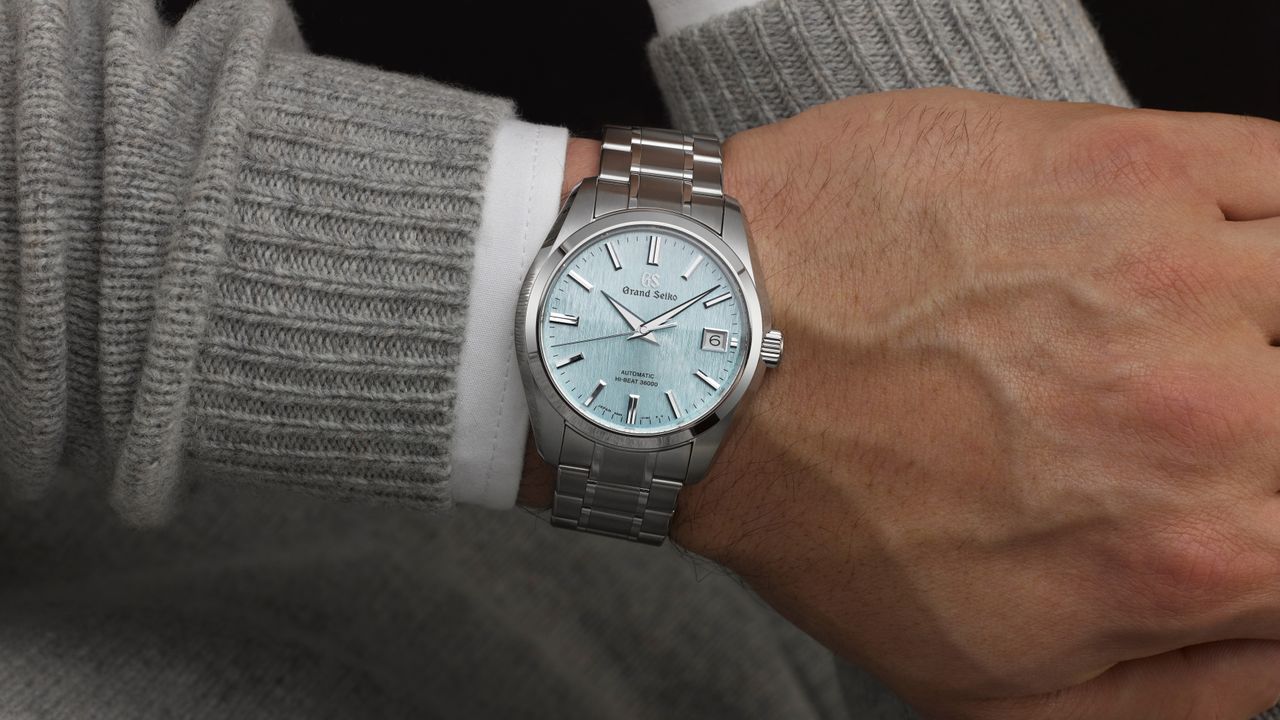 Grand Seiko Icefall Hi-Beat 1998 Revival in Titanium