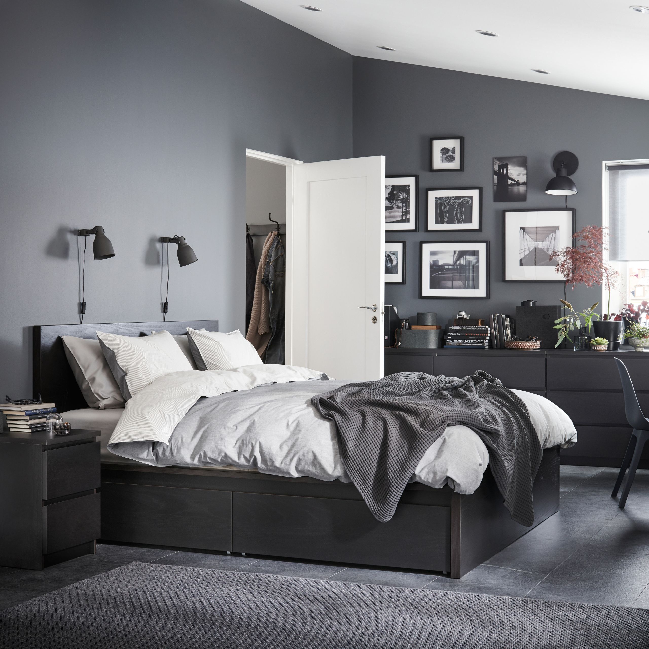 Black bedroom ideas add drama and style to your room Real Homes