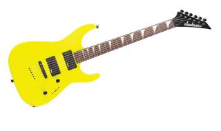 We tip our hats to Jackson for having the balls to finish this guitar in such an awful/awesome colour