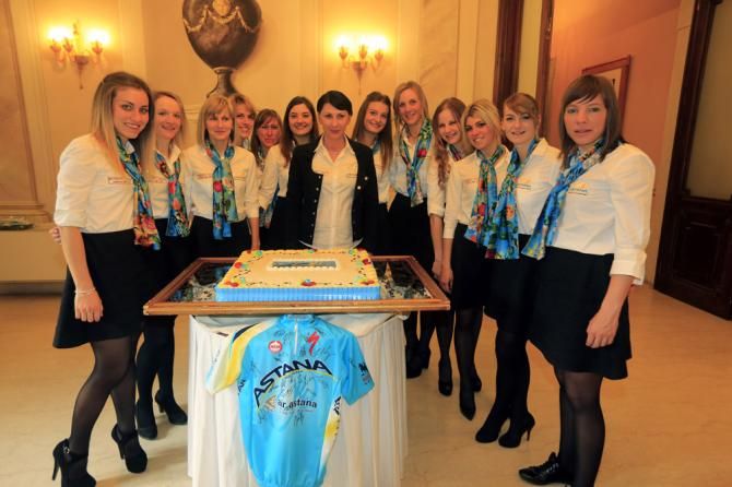 The Astana-BePink team