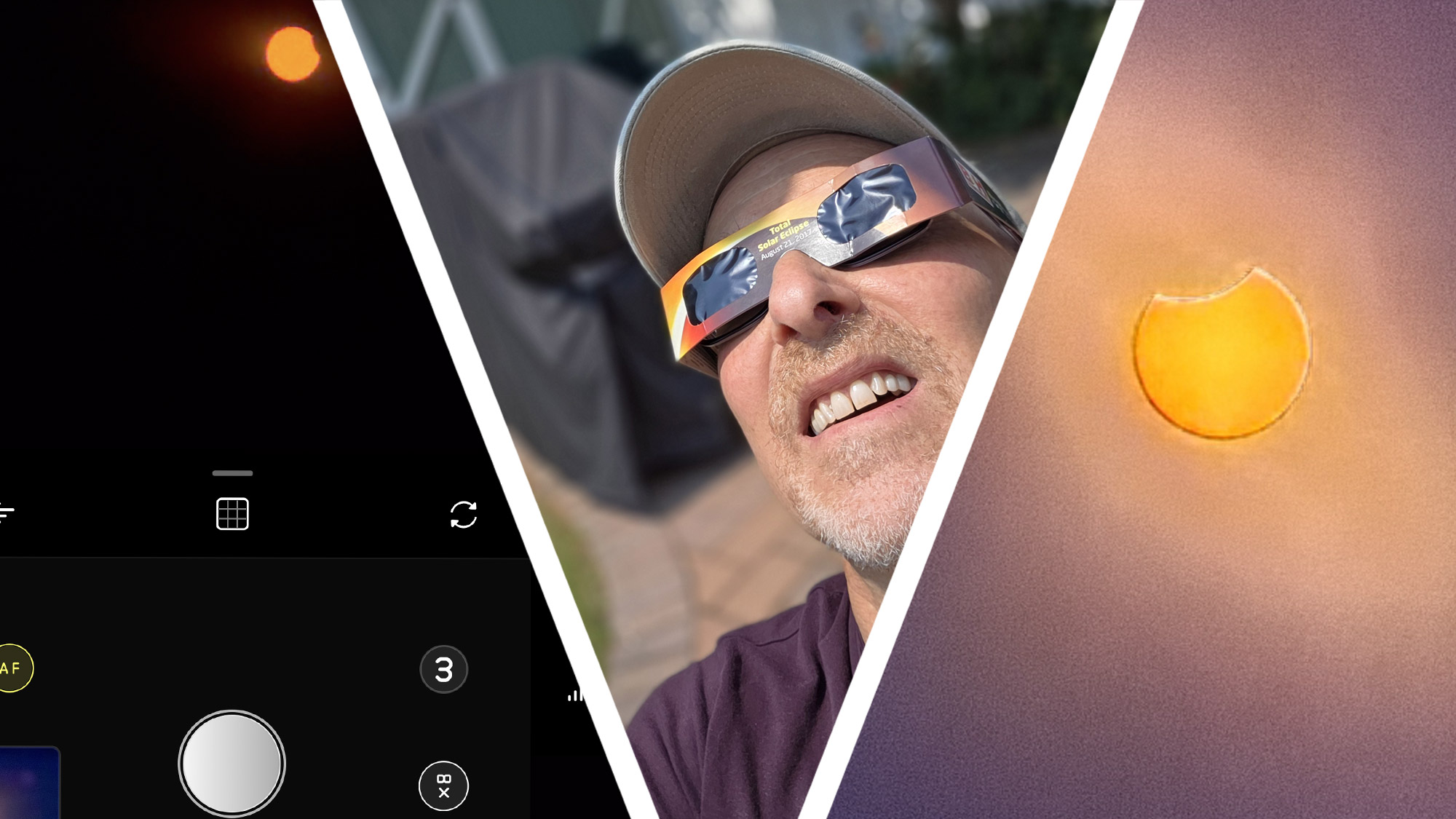 Solar Eclipse 2026 shot on smartphone