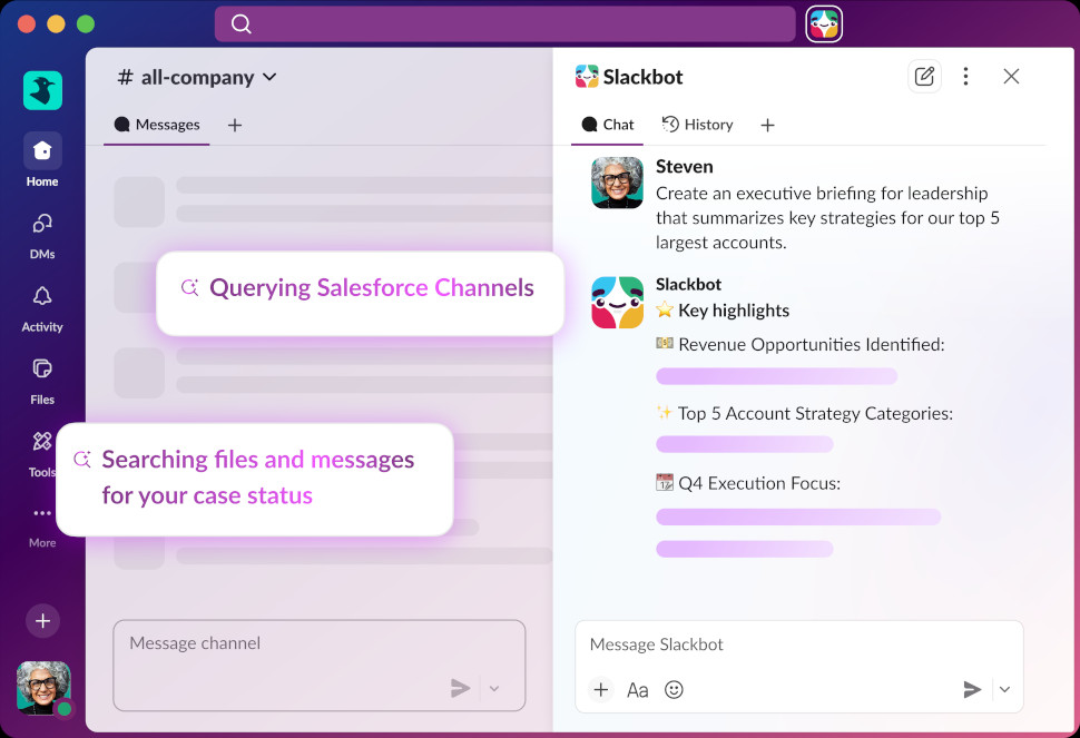 Slackbot launch