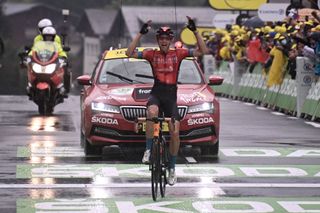 Dylan Teuns wins stage eight of the 2021 Tour de France
