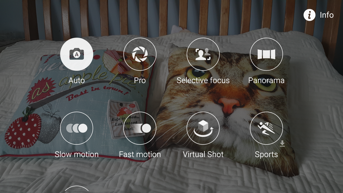 A variety of snapping modes on offer
