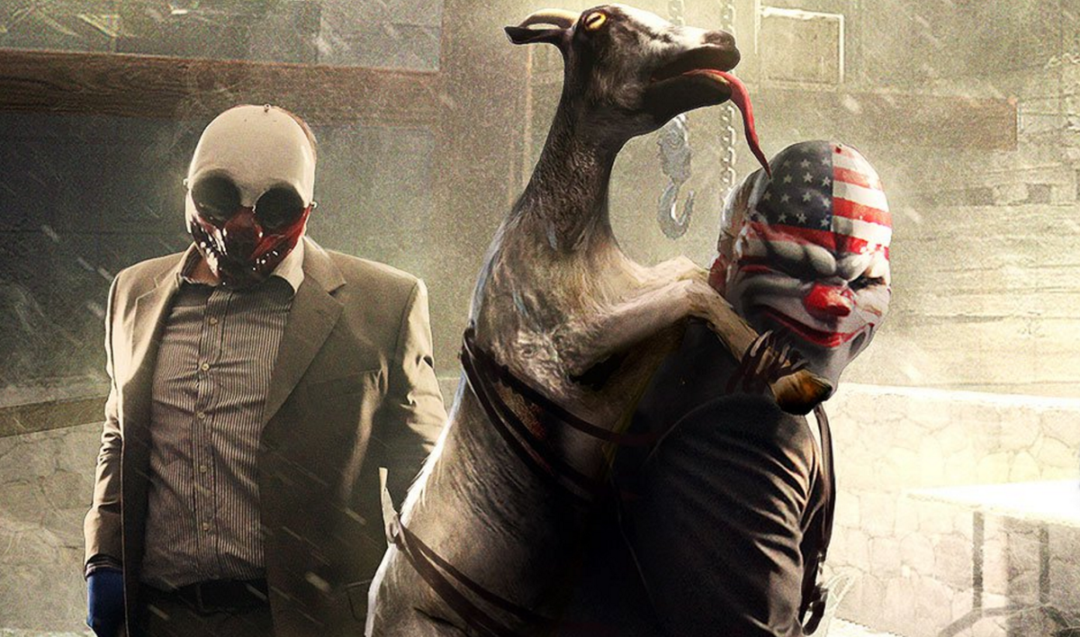 Payday 2 is getting a Goat Simulator game mode | PC Gamer - 1200 x 708 png 1426kB