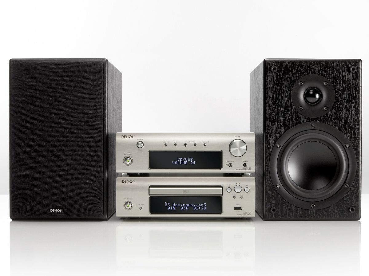 Denon launches D-F107DAB+ mini system | TechRadar