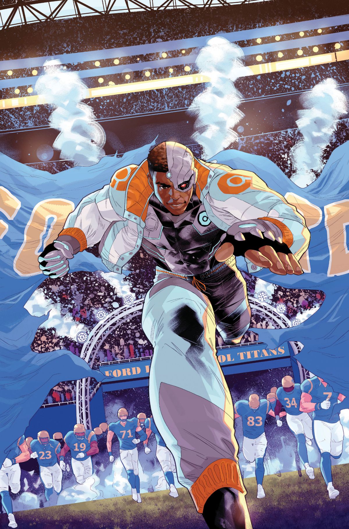 Cyborg #1 covers
