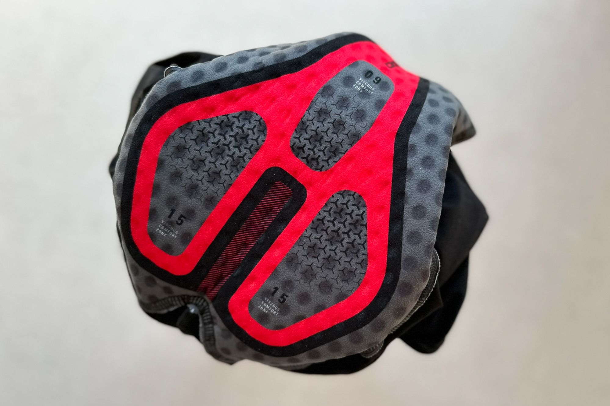 Close up of Castelli's Progetto X2 Air Seamless pad