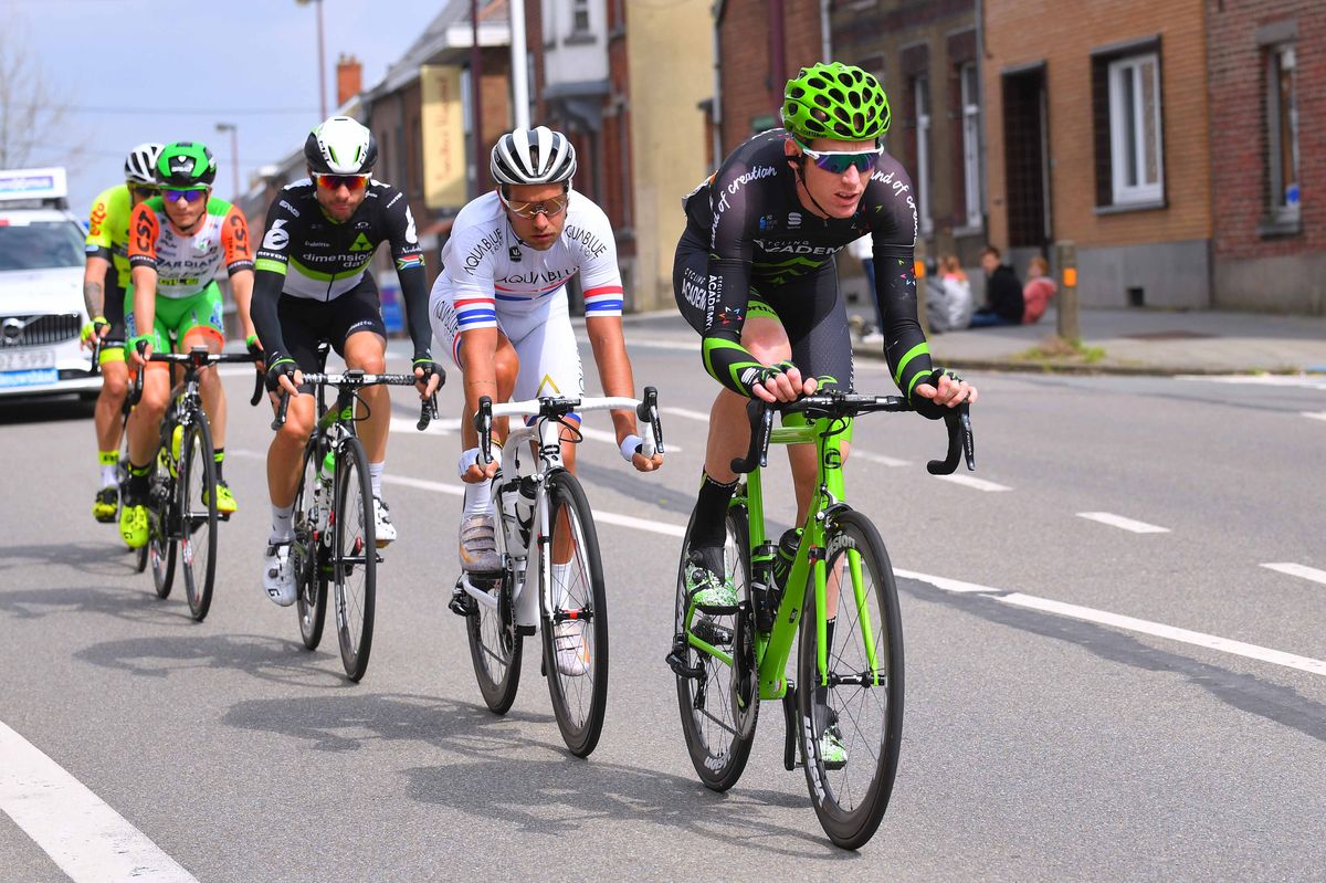 Zak Dempster (Israel Cycling Academy) in the breakaway