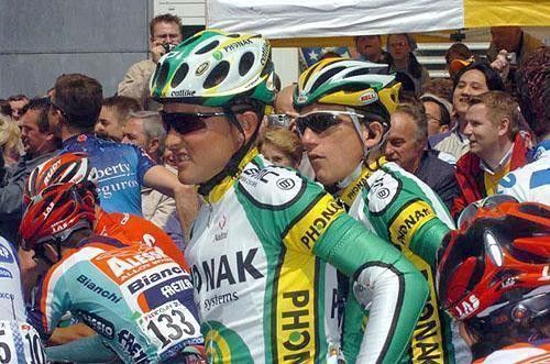 Tyler Hamilton, team-mate and friend