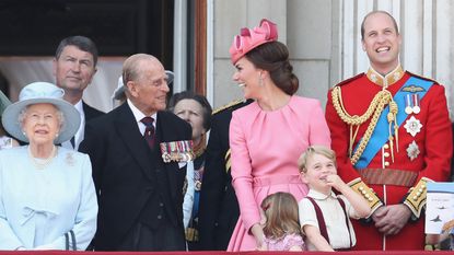 Kate Middleton and Prince Philip