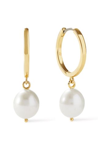 Pearl Hoops - Medium Frida