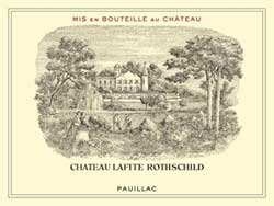 Chateau Lafite Rothschild Pauillac Bordeaux 1er cru classe
