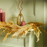 Terrain Faux Cedar Garland, Bleached | was $68, now $49.95 at Terrain