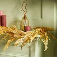 Terrain Faux Cedar Garland, Bleached | was $68, now $49.95 at Terrain