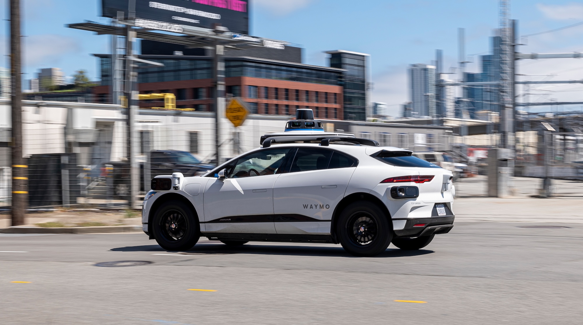 Waymo car in San Francisco