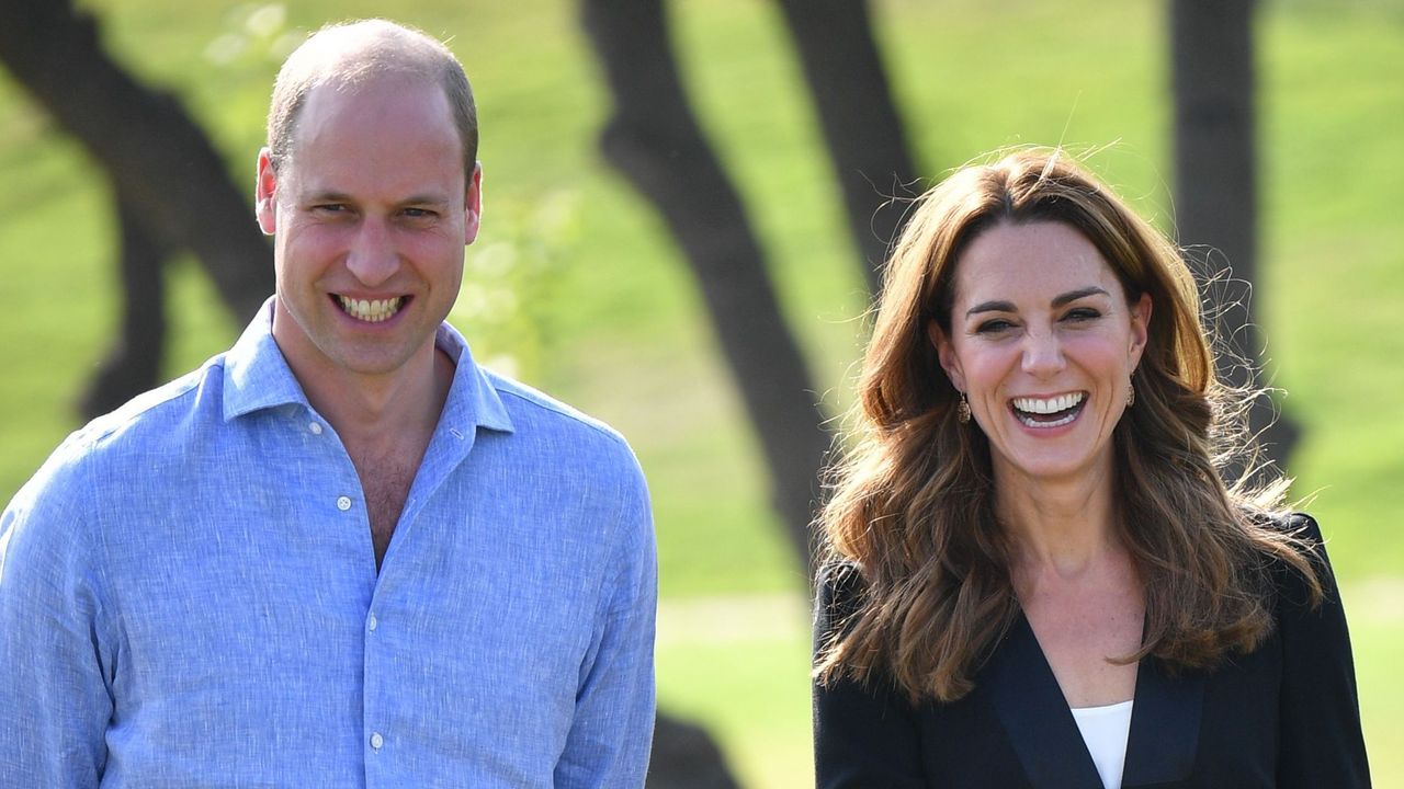 Prince William and the Princess of Wales visit an Army Canine Centre in Pakistan