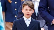 Prince Louis of Wales attends the traditional Easter Sunday Mattins Service at St George's Chapel, Windsor Castle on April 5, 2026