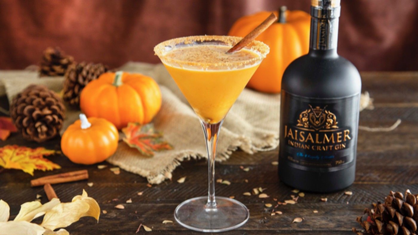 Jaisalmer Indian Craft Gin Spiced Pumpkin Cocktail