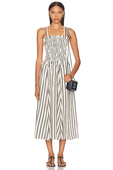 Halterneck Midi Dress