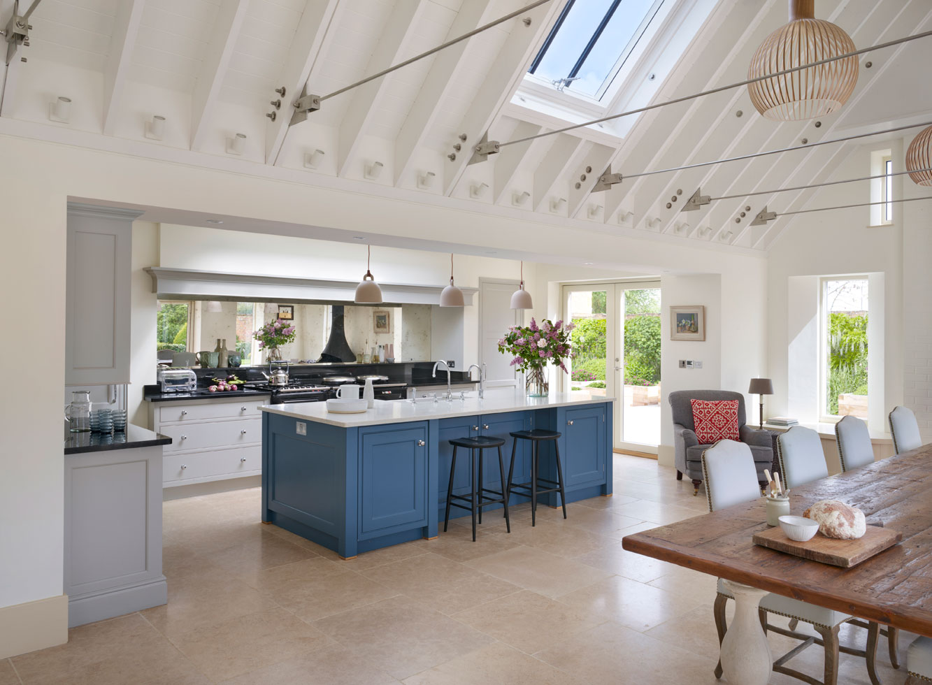 9 Painted Kitchen Ideas That Make the Most of Colour | Homebuilding