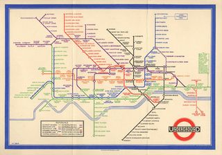 london underground map anniversary