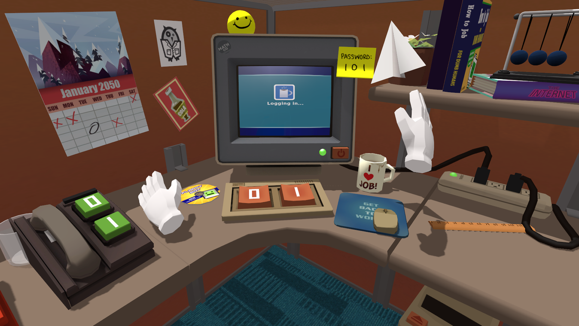 Job Simulator makes office life (and puking) a in | PC Gamer