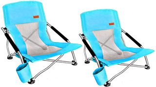 Nice C low beach and camping folding chairs