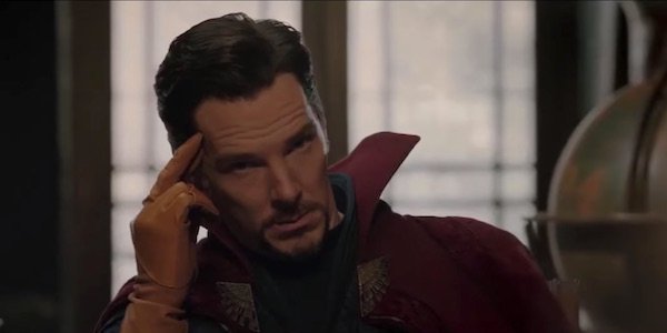 Benedict Cumberbatch as Doctor Strange in Thor: Ragnarok
