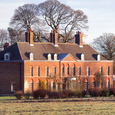 The exterior of Anmer Hall on the Sandringham estate